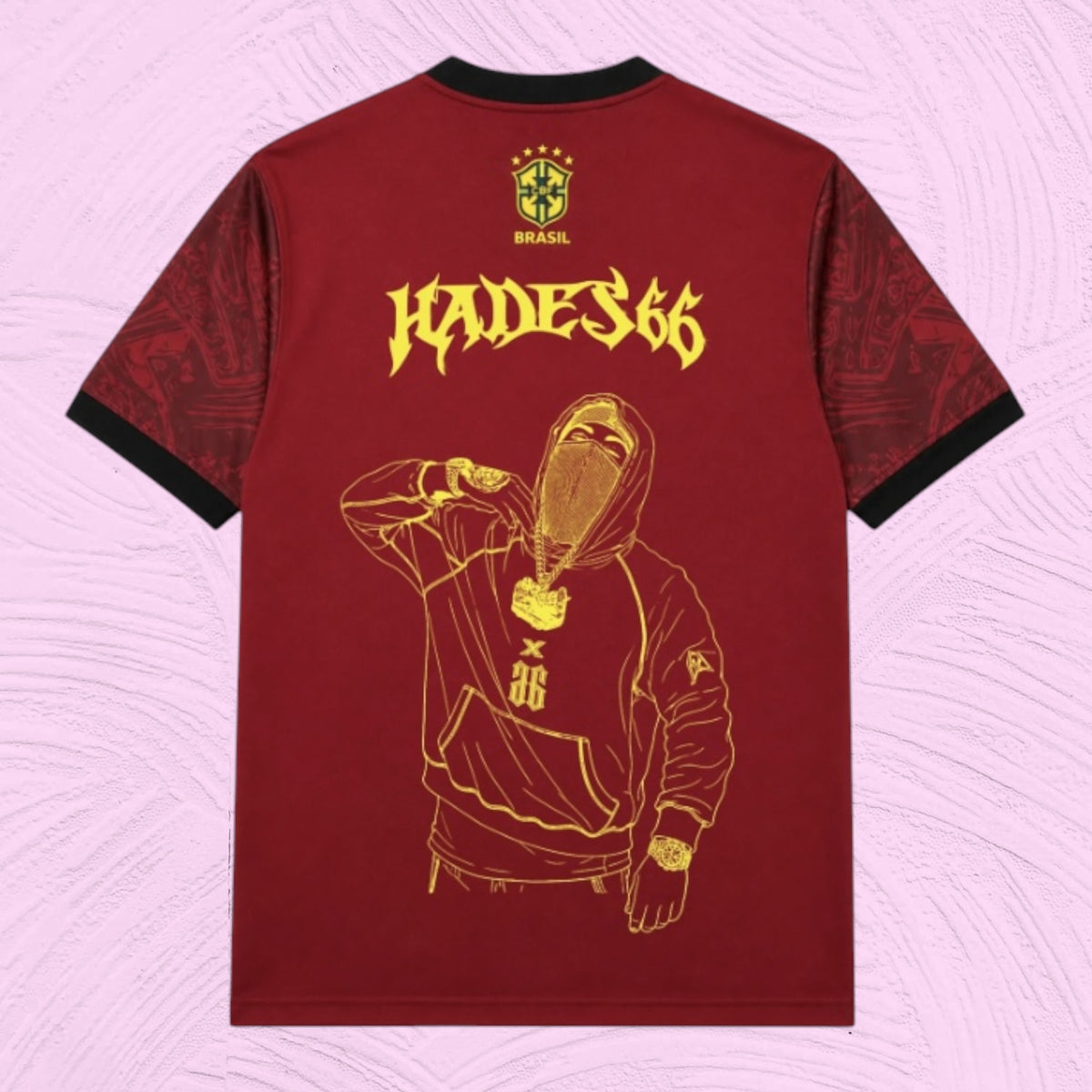 Camiseta Brasil “Cristo Redentor” x Hades 66