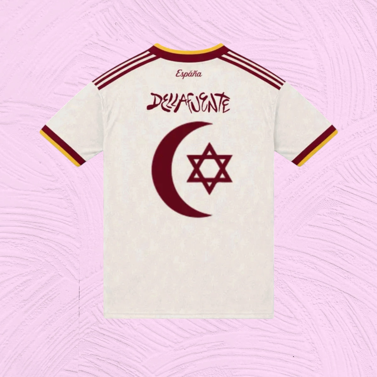 Camiseta España 2 estrellas x Dellafuente