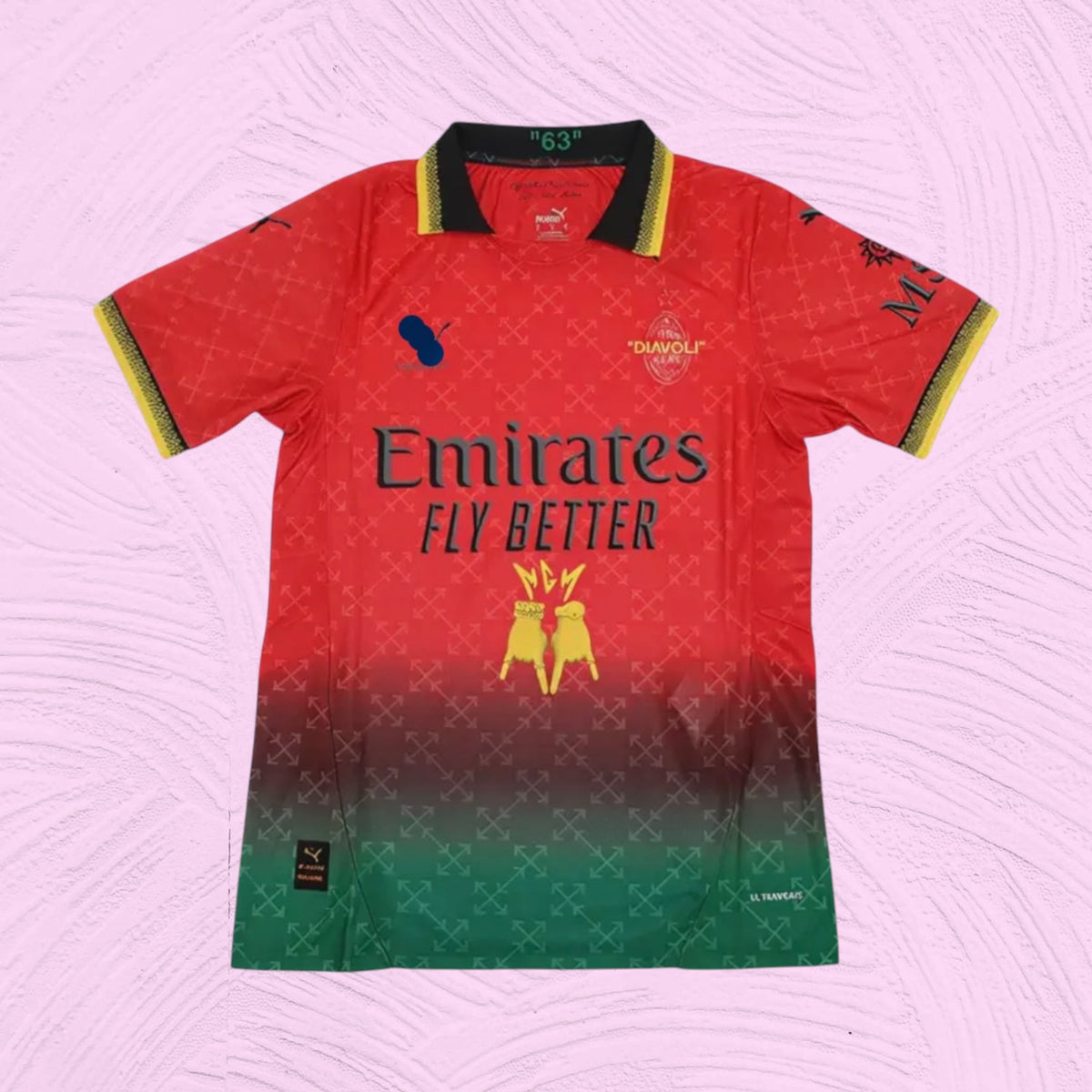Camiseta AC Milan x Bryant Myers