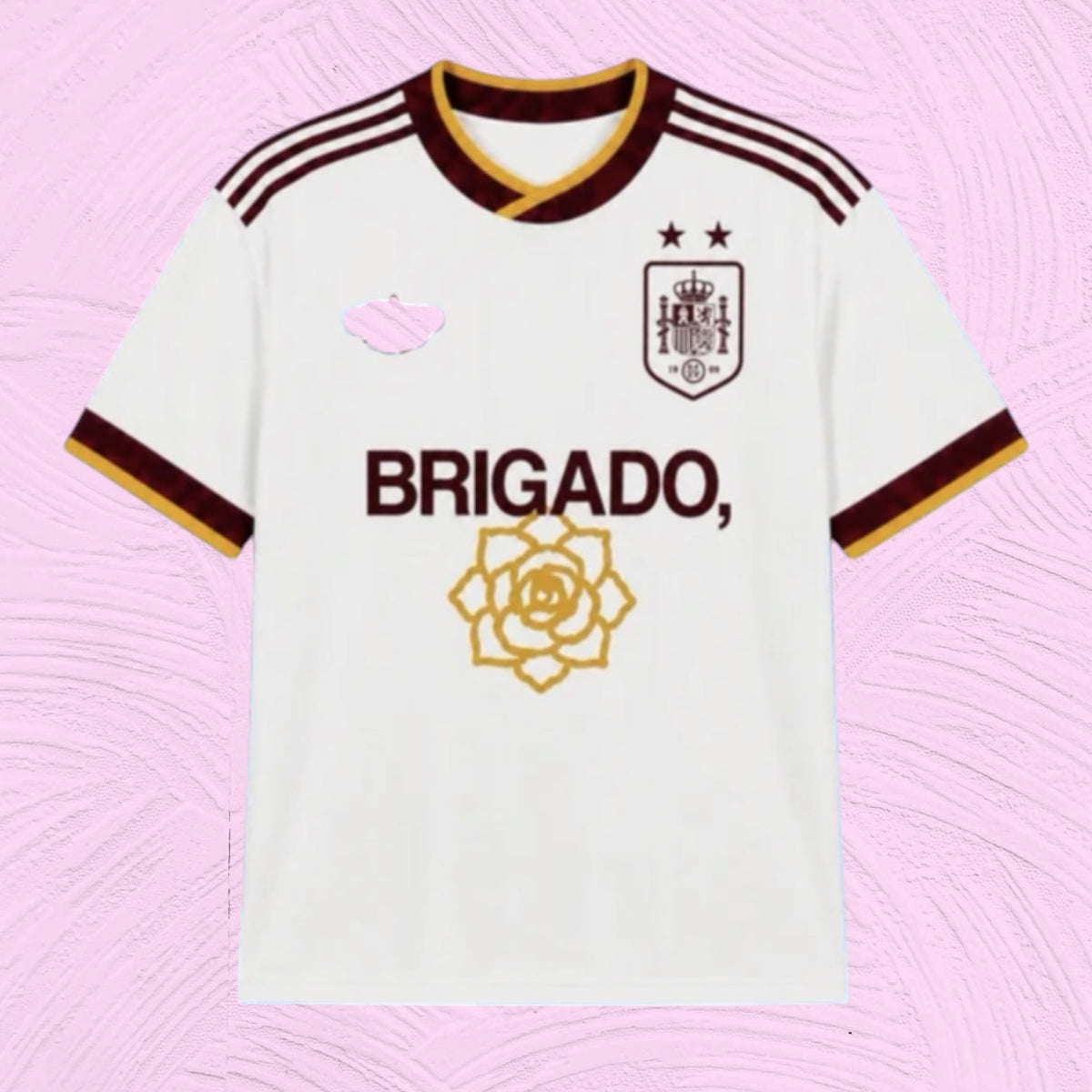 Camiseta España 2 estrellas x Dellafuente
