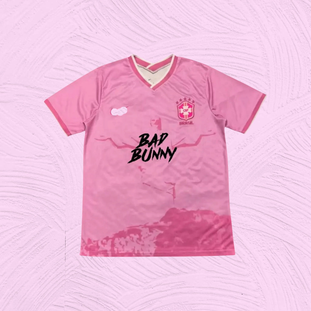 Camiseta Brasil x Bad Bunny