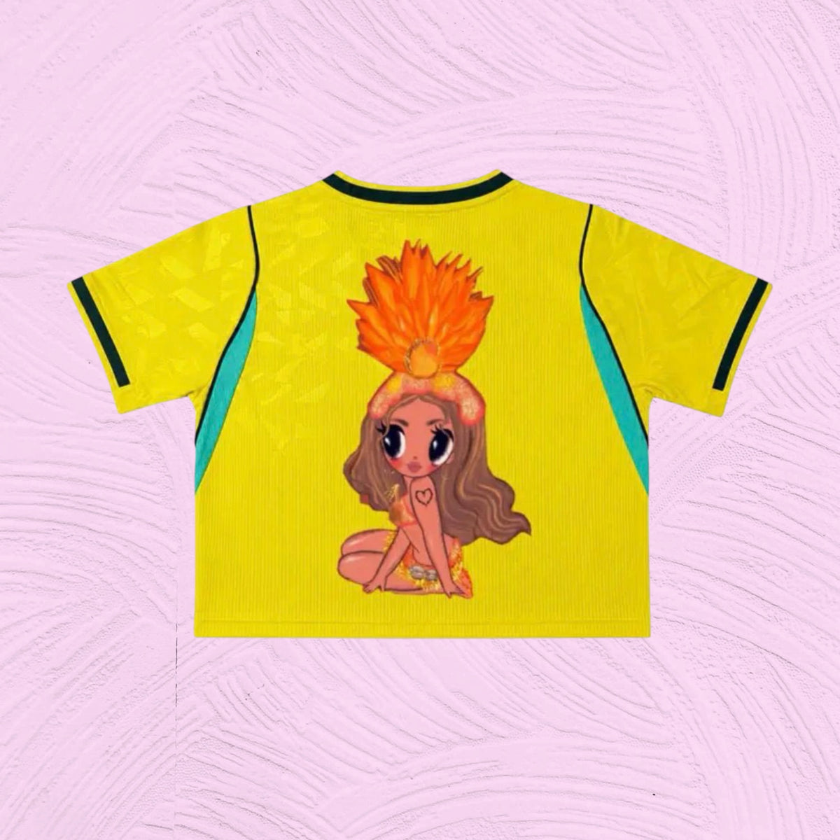 Crop Top Brasil x Karol G