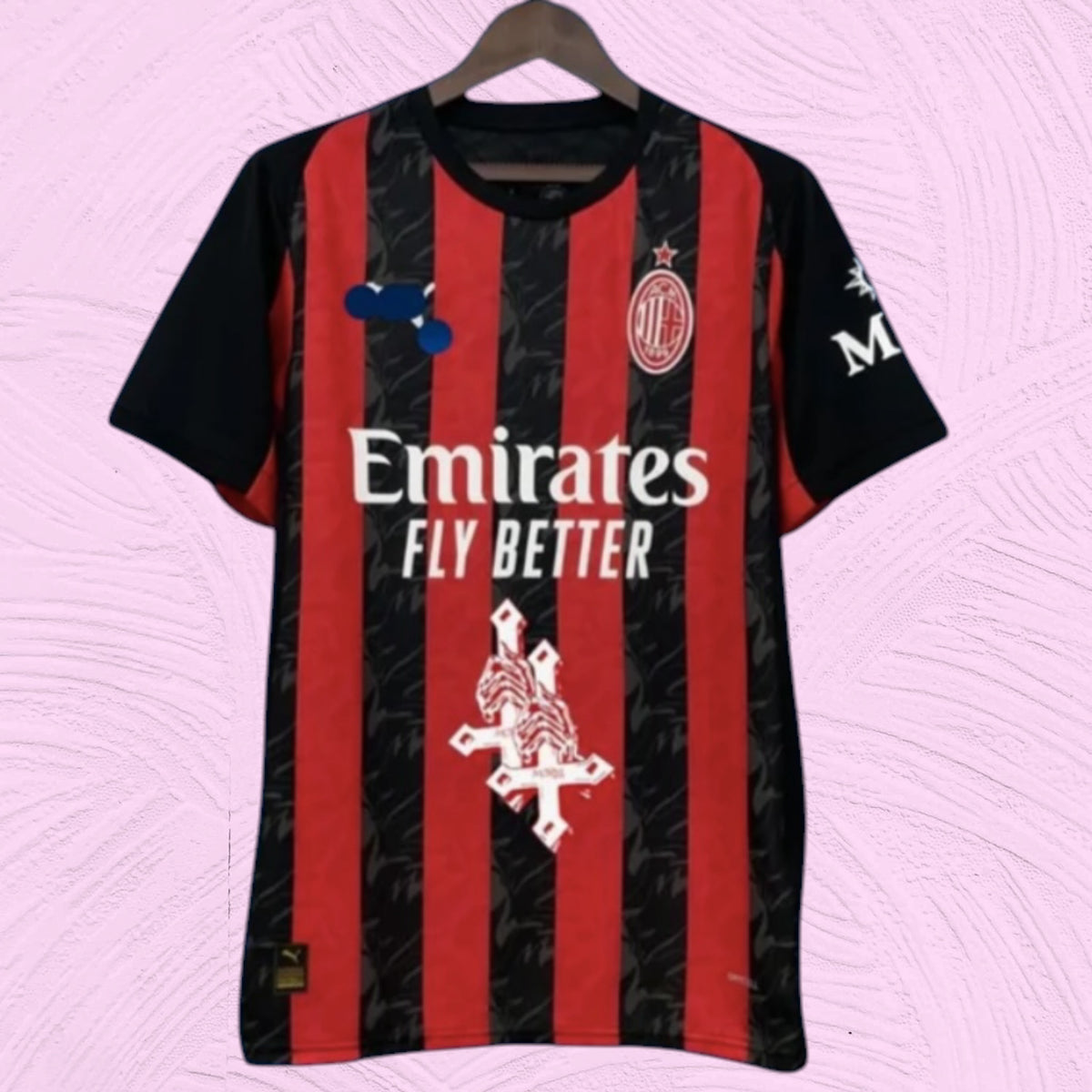 Camiseta AC Milan x Metrika
