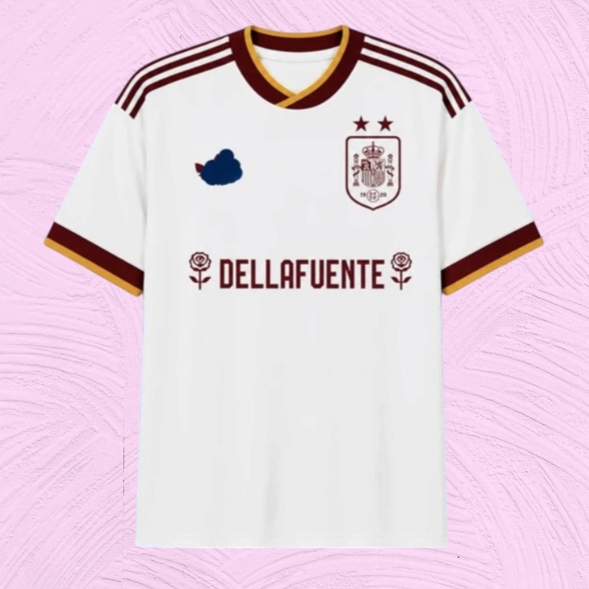 Camiseta España 2 estrellas x Dellafuente