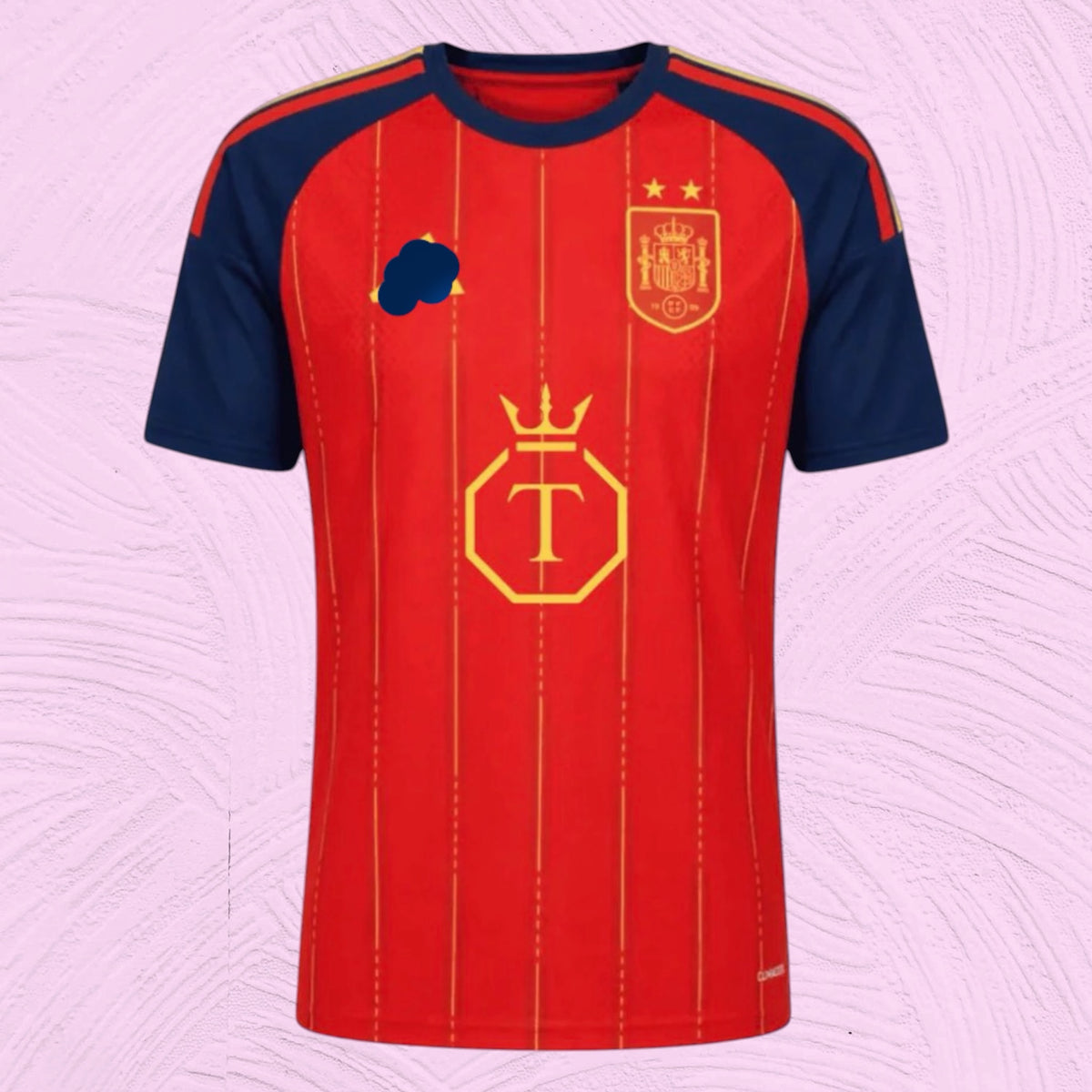 Camiseta España 2 estrellas x Ilia Topuria