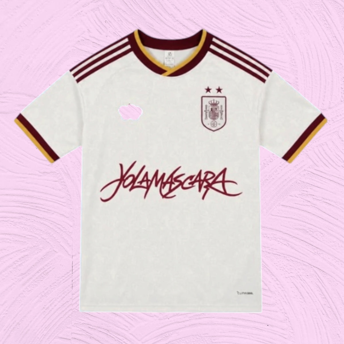 Camiseta España 2 estrellas x YOLAMASCARA JC Reyes