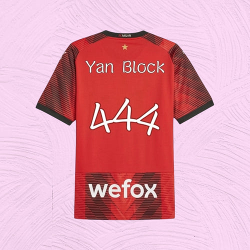 Camiseta Ac Milan x Yan Block