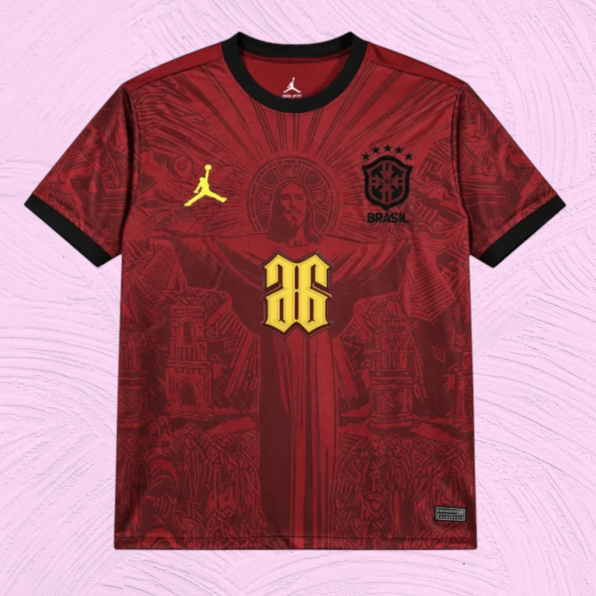 Camiseta Brasil “Cristo Redentor” x Hades 66