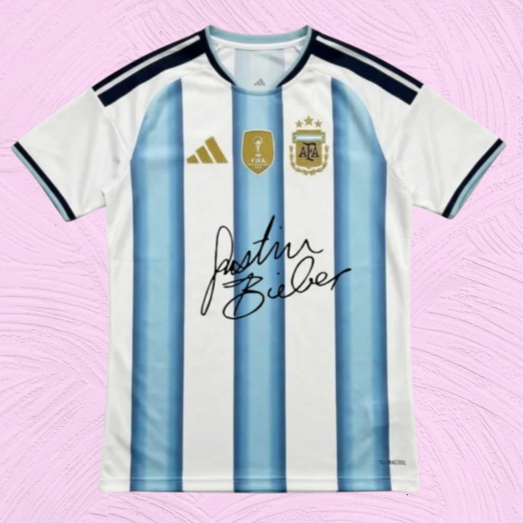 Camiseta Argentina x Justin Bieber