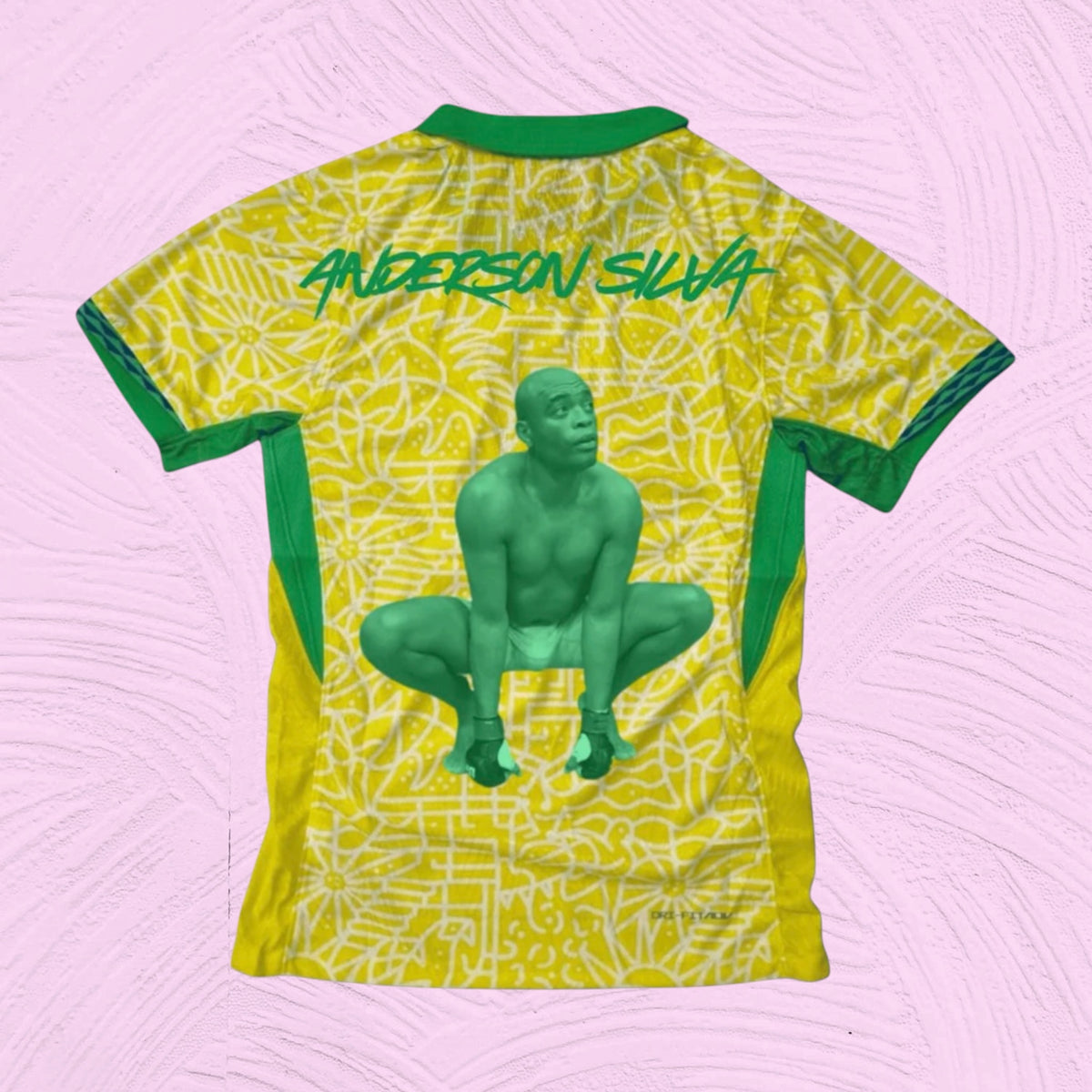 Camiseta Brasil x Anderson Silva