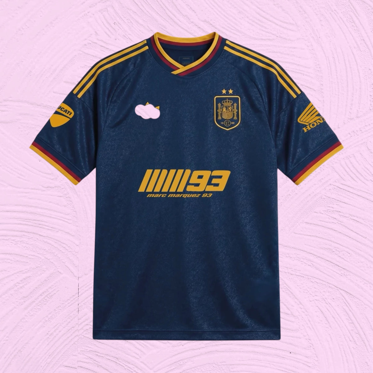 Camiseta España 2 estrellas x Marc Márquez