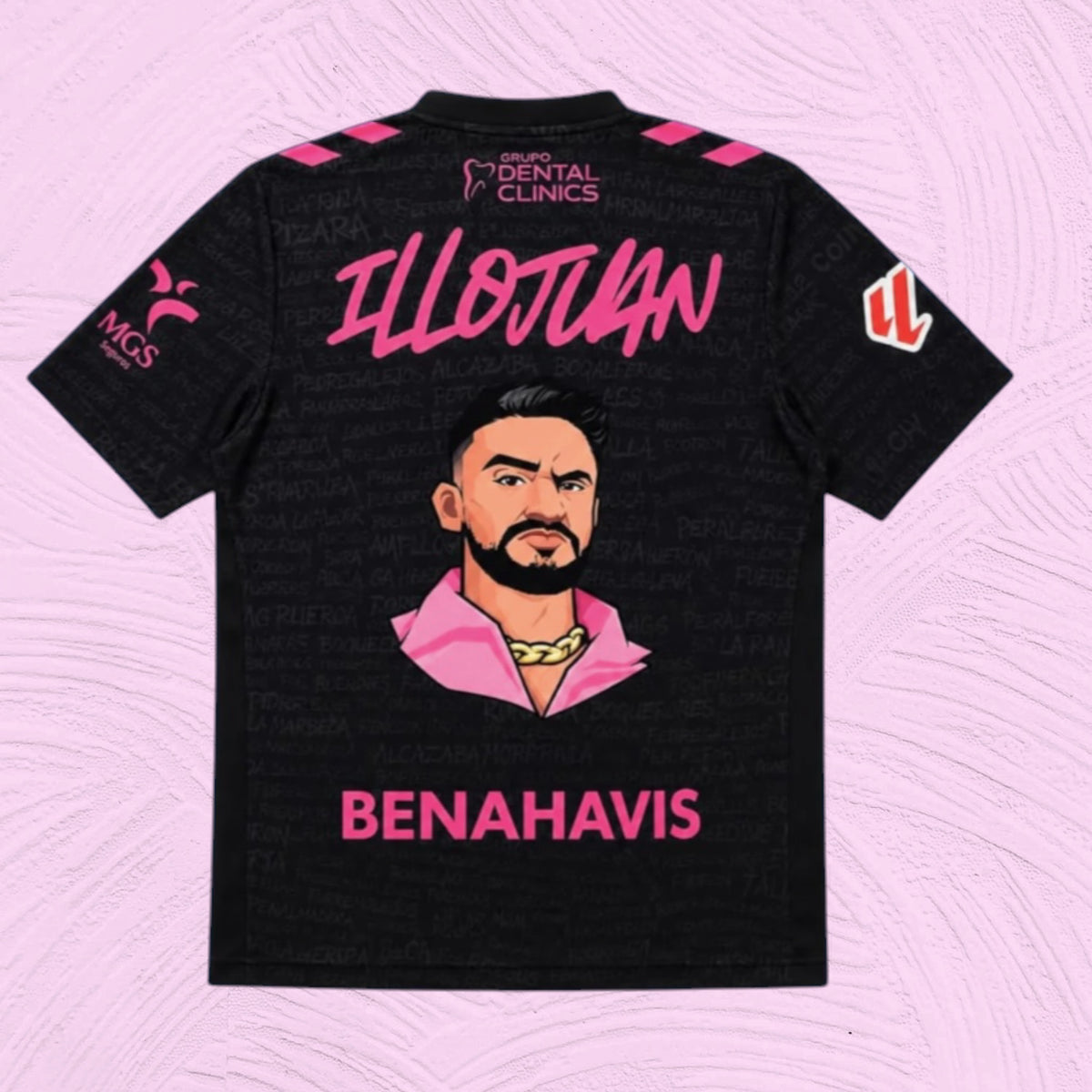 Camiseta Málaga CF x Illojuan