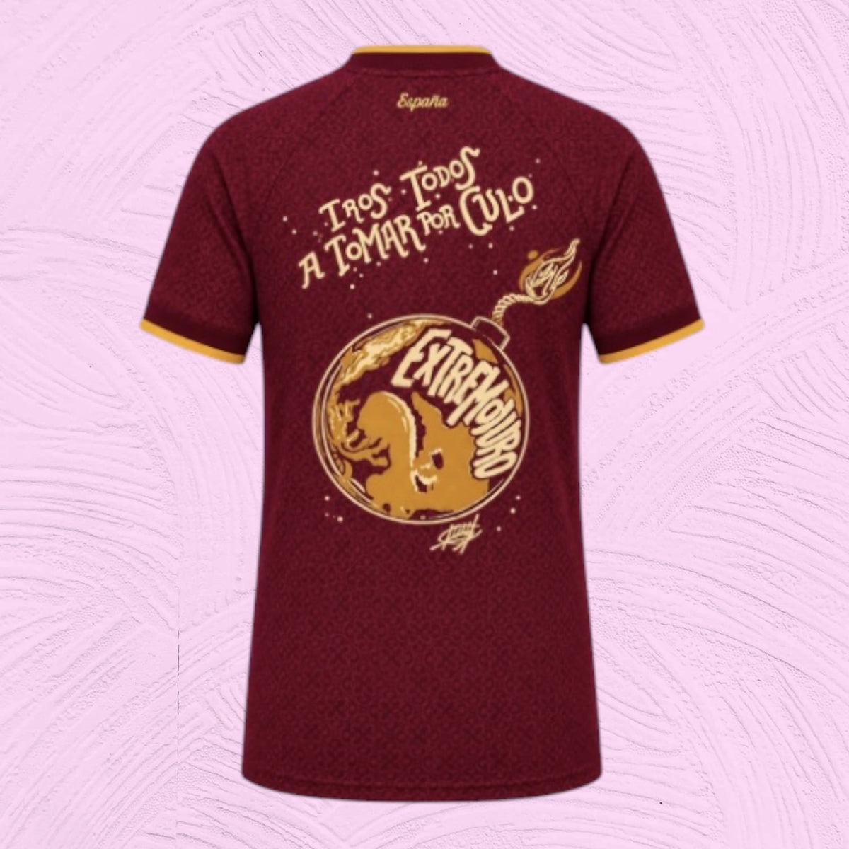 Camiseta España 2 estrellas x Extremoduro