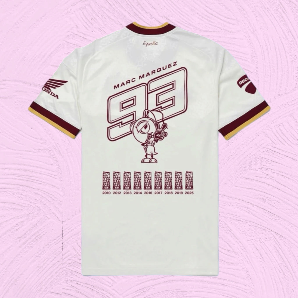 Camiseta España 2 estrellas x Marc Márquez