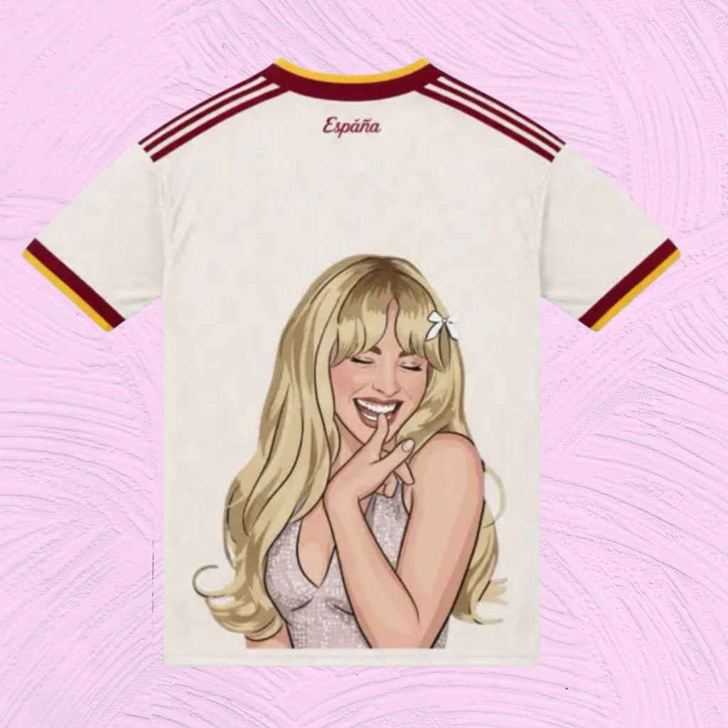 Camiseta España 2 estrellas x Sabrina Carpenter