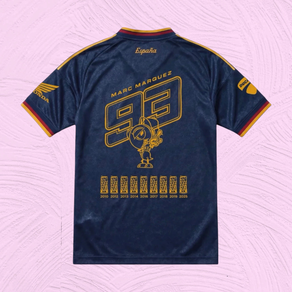 Camiseta España 2 estrellas x Marc Márquez