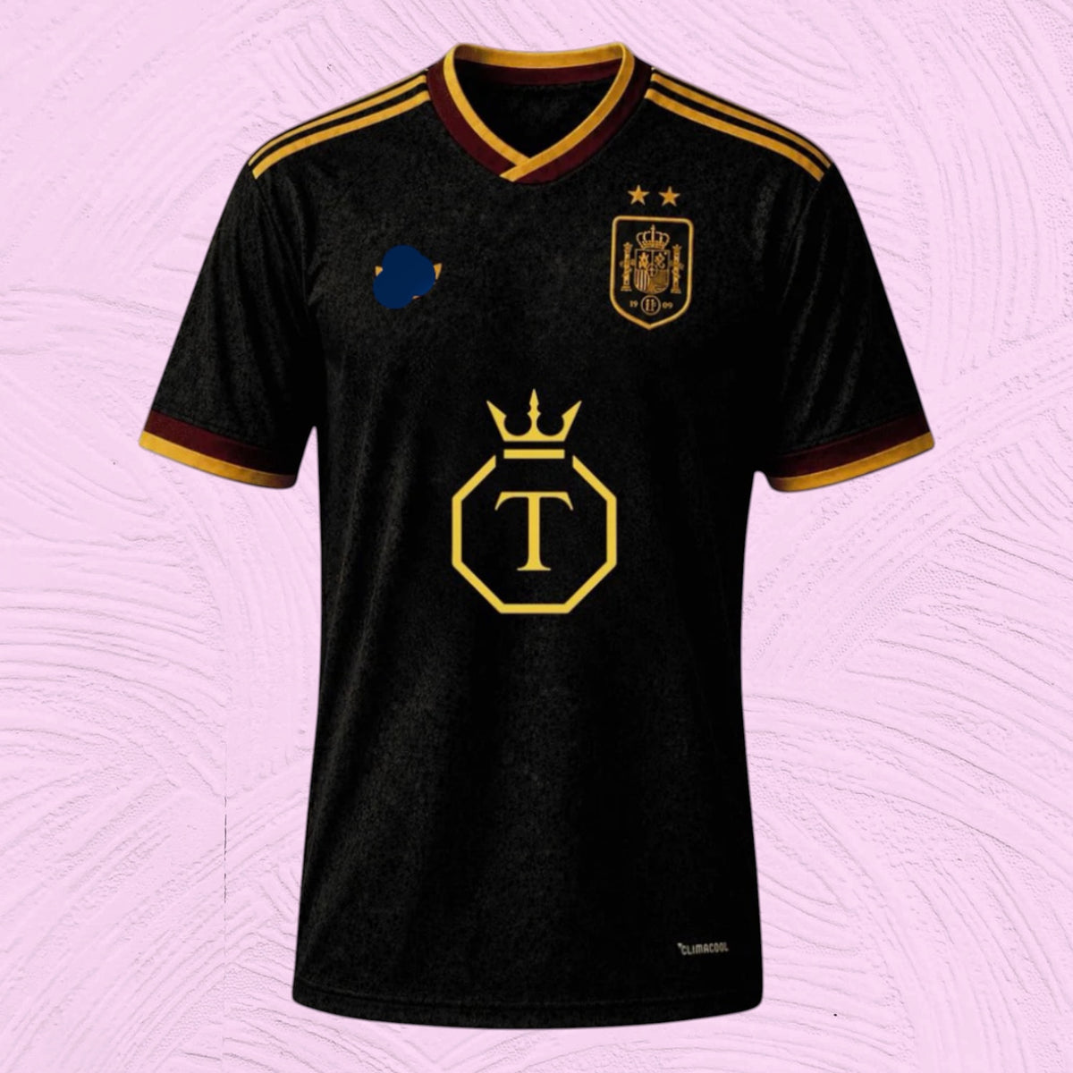 Camiseta España 2 estrellas x Ilia Topuria