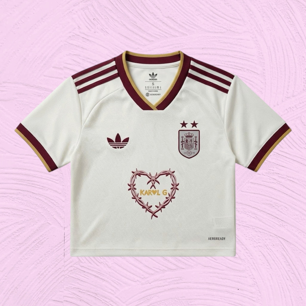 Crop Top España 2 estrellas x Karol G