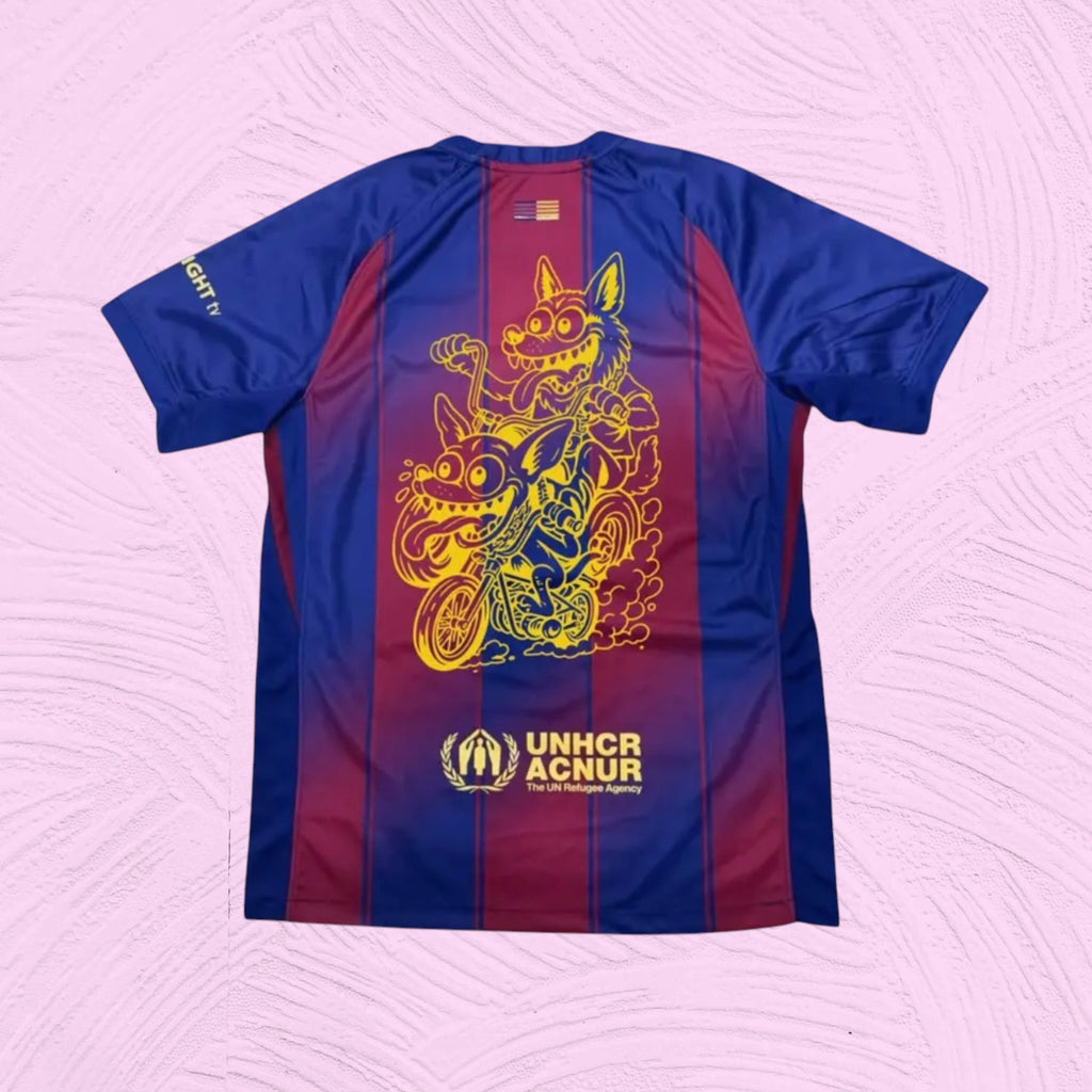 FC Barcelona x La Pantera and Lucho RK T-shirt