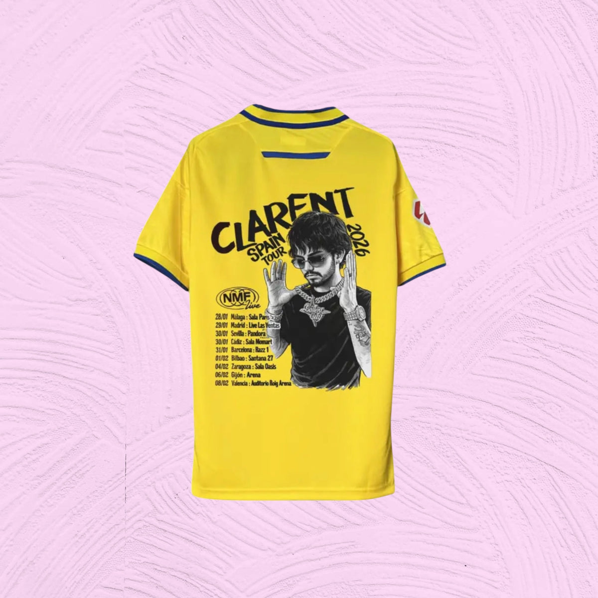 Cádiz CF x Clarent T-shirt