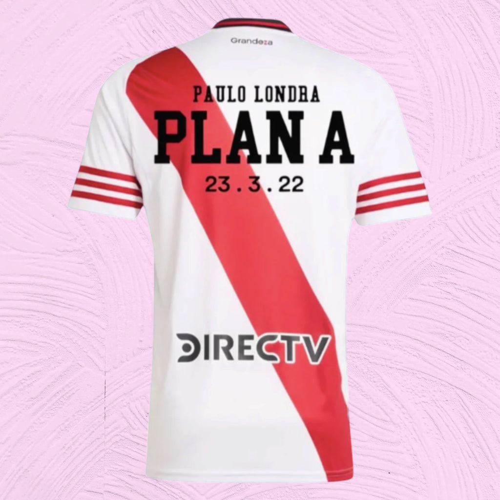 Camiseta River Plate x Paulo Londra