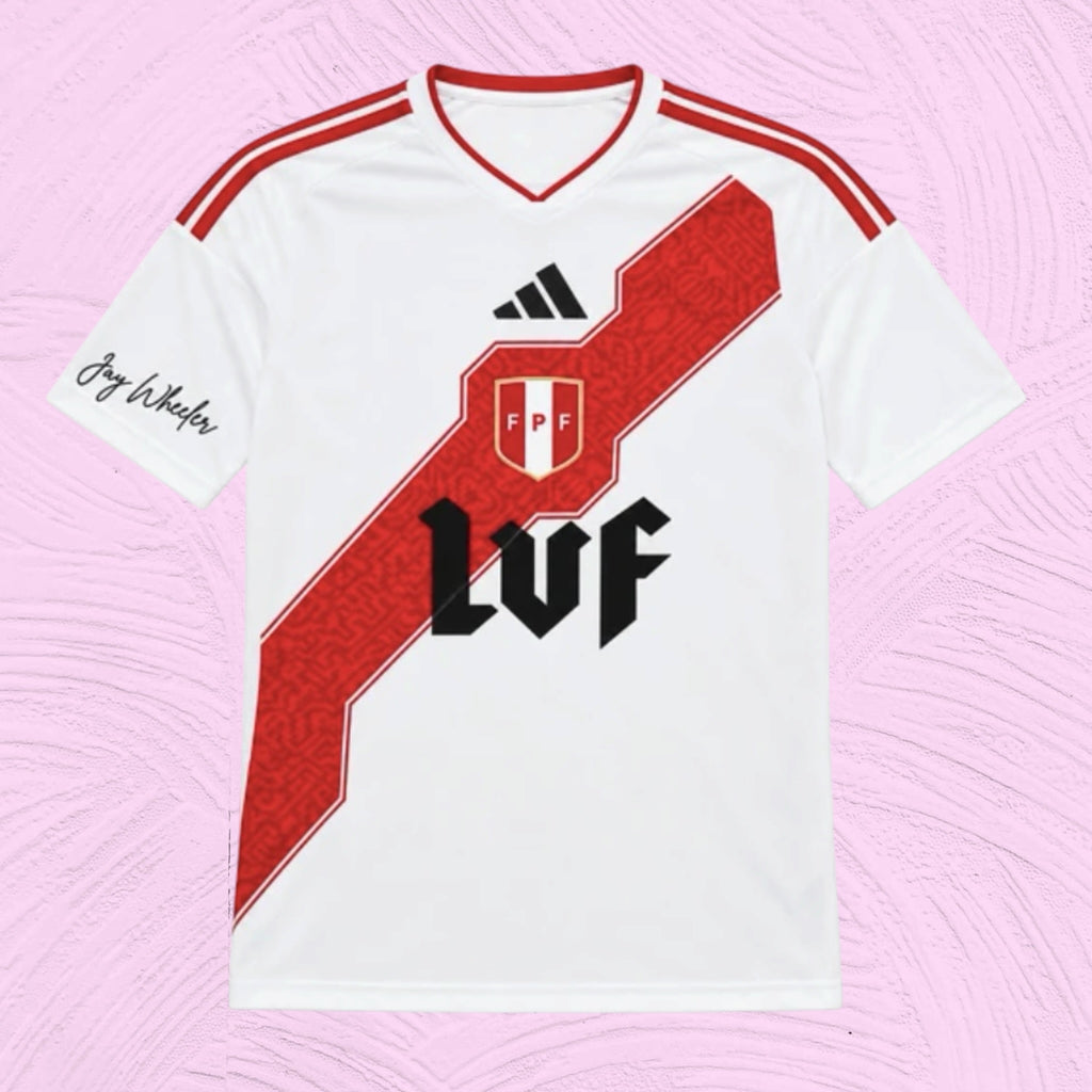 Camiseta Perú x Jay Wheeler