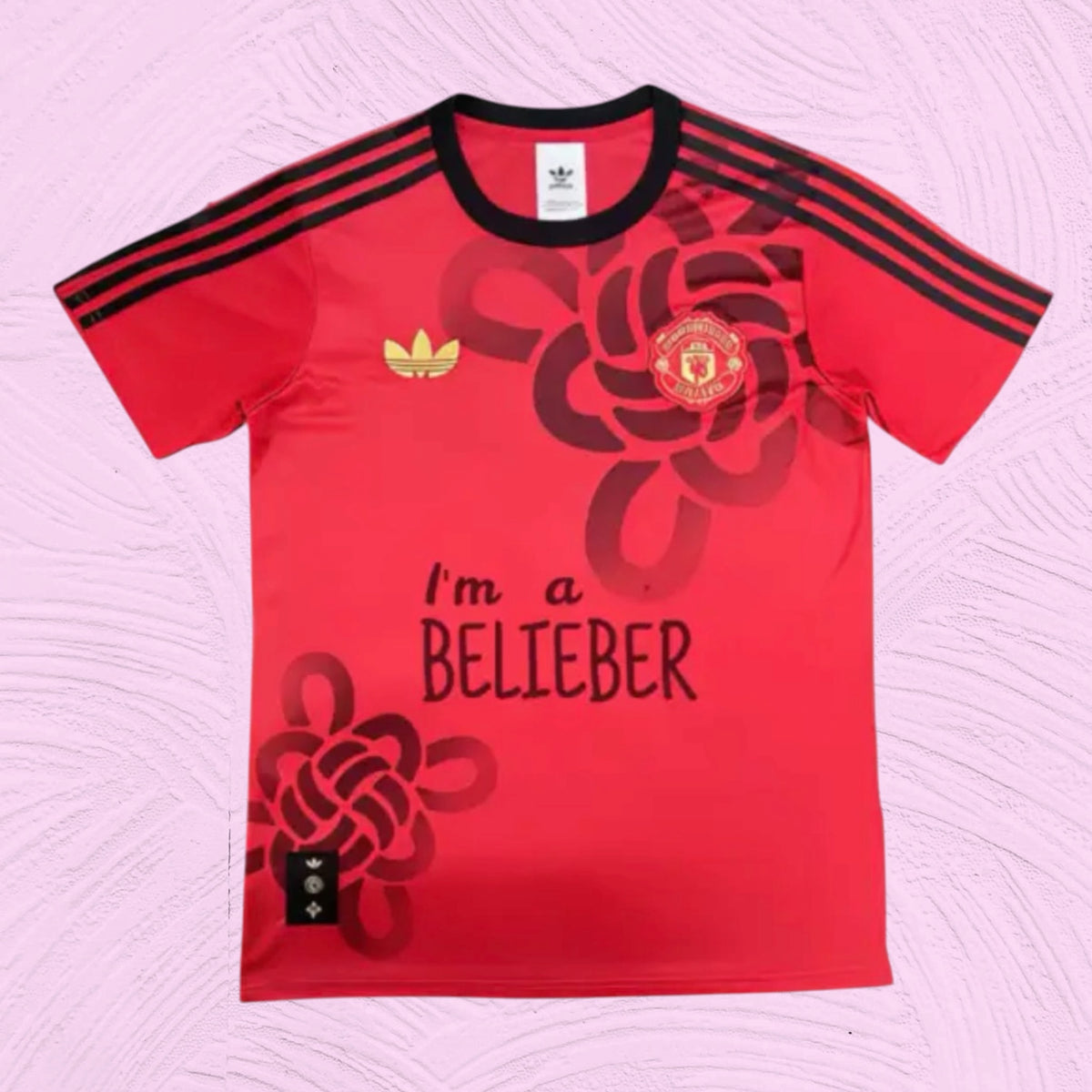 Camiseta Manchester United x Justin Bieber