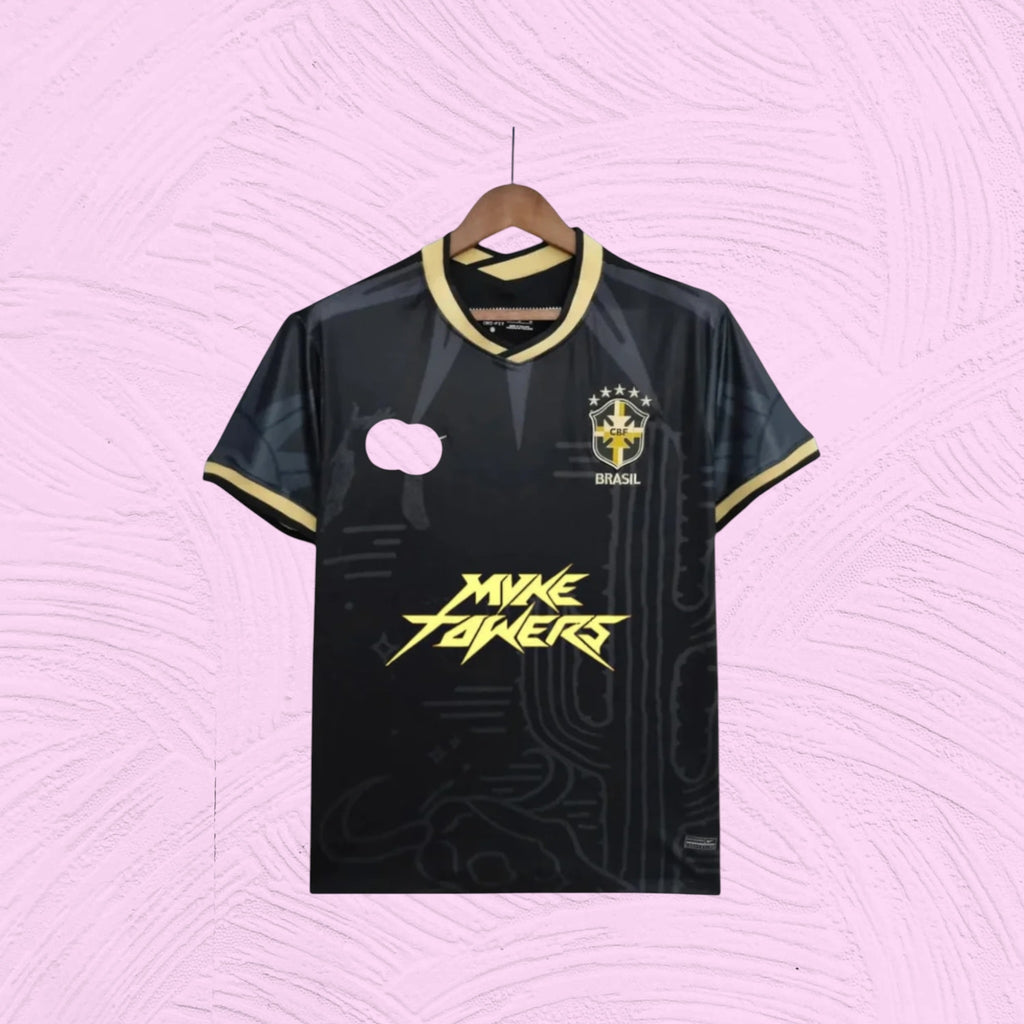Camiseta Brasil x Myke Towers
