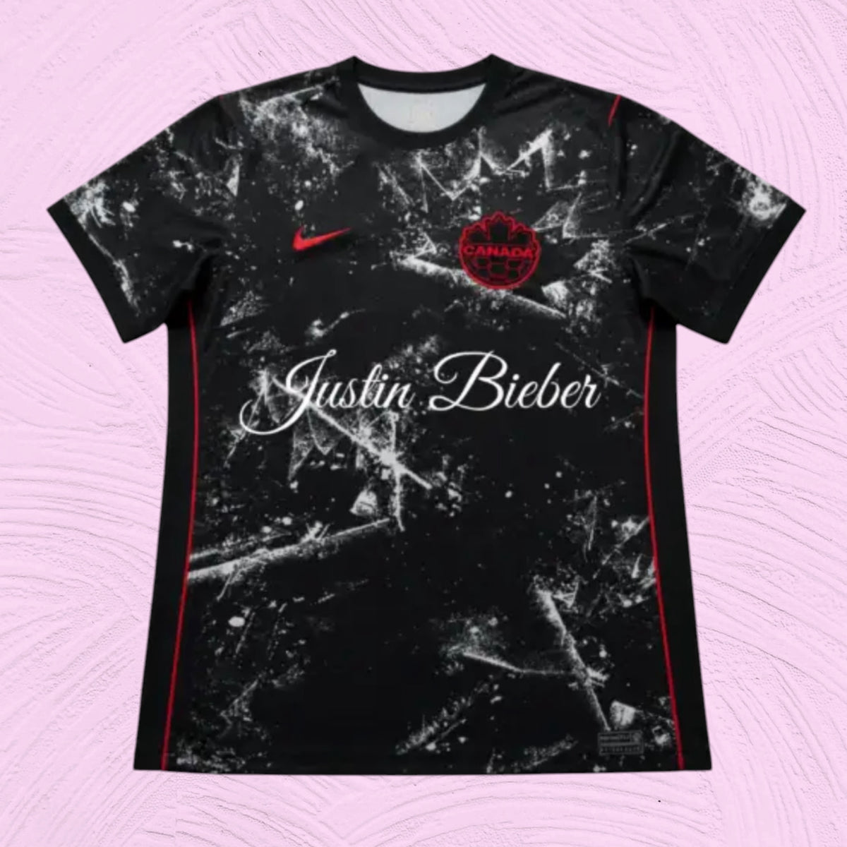 Camiseta Canadá x Justin Bieber