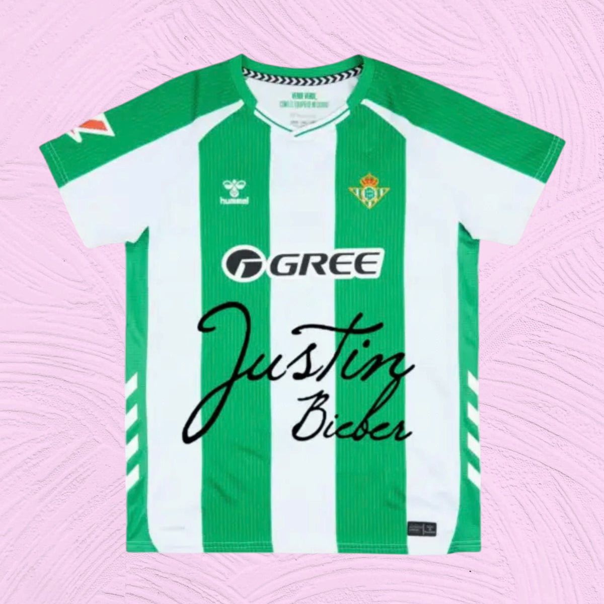 Camiseta Real Betis x Justin Bieber