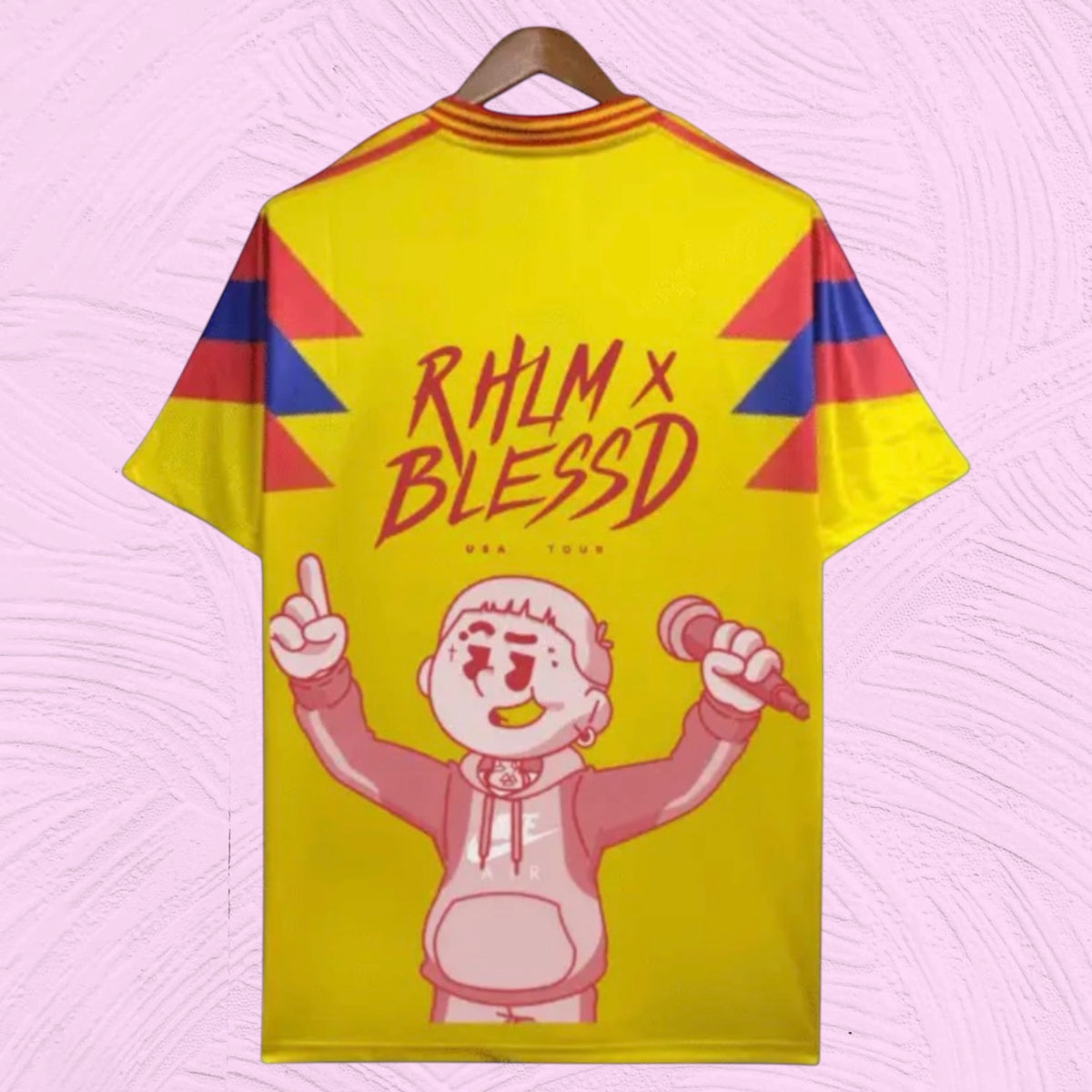 Camiseta Colombia x Blessd x Anuel AA