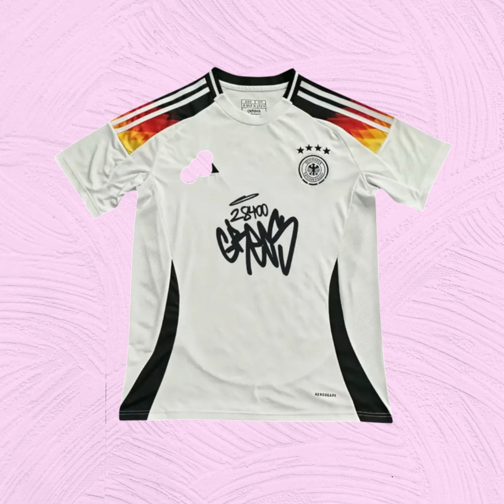 Camiseta Alemania x Grecas