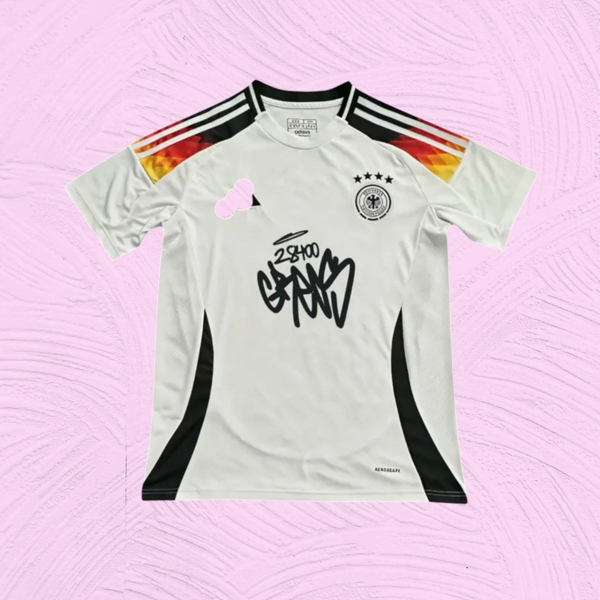 Camiseta Alemania x Grecas
