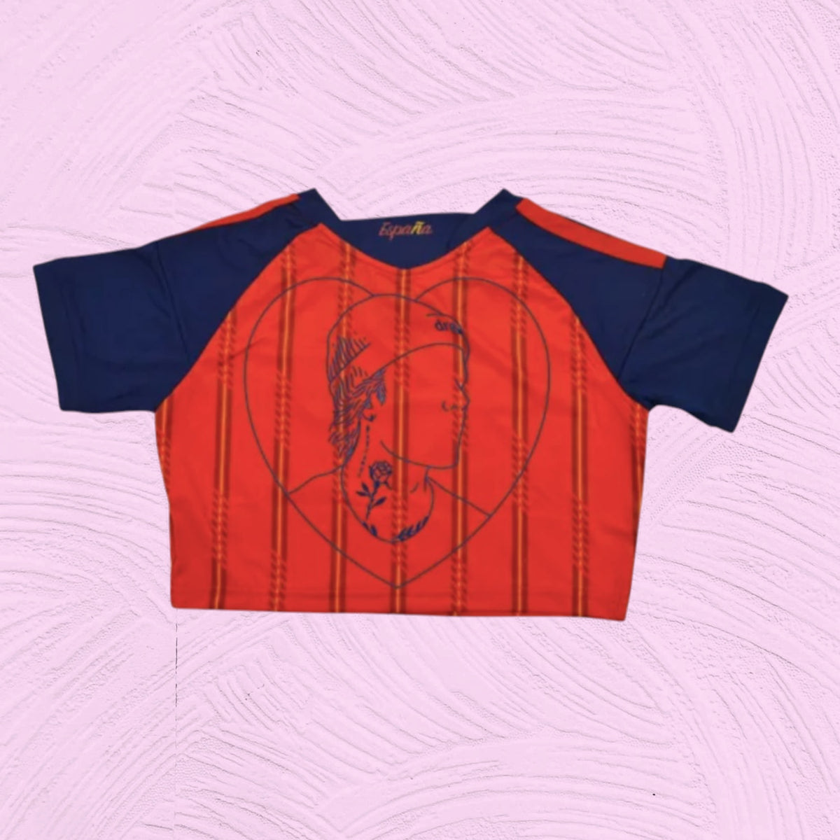 Crop Top España 2 estrellas x Justin Bieber
