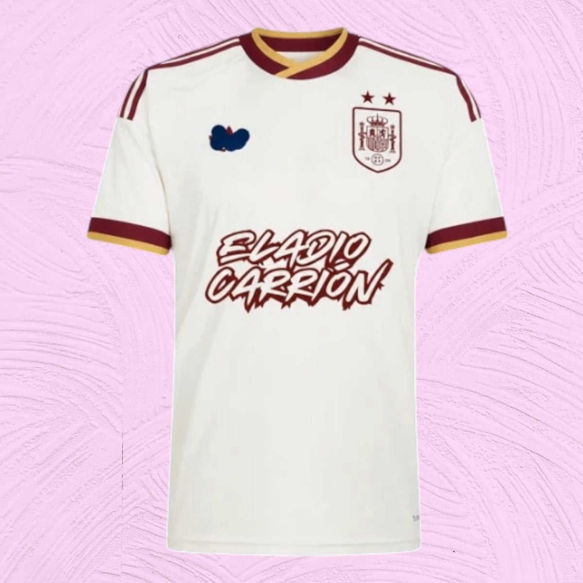 Camiseta España 2 estrellas x Eladio Carrión