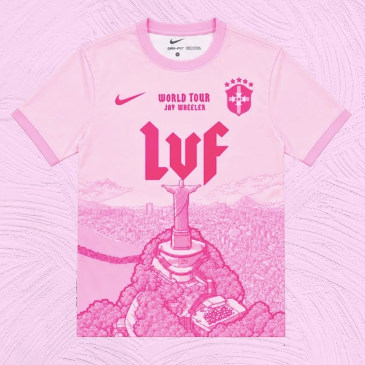 Camiseta Brasil x Jay Wheeler