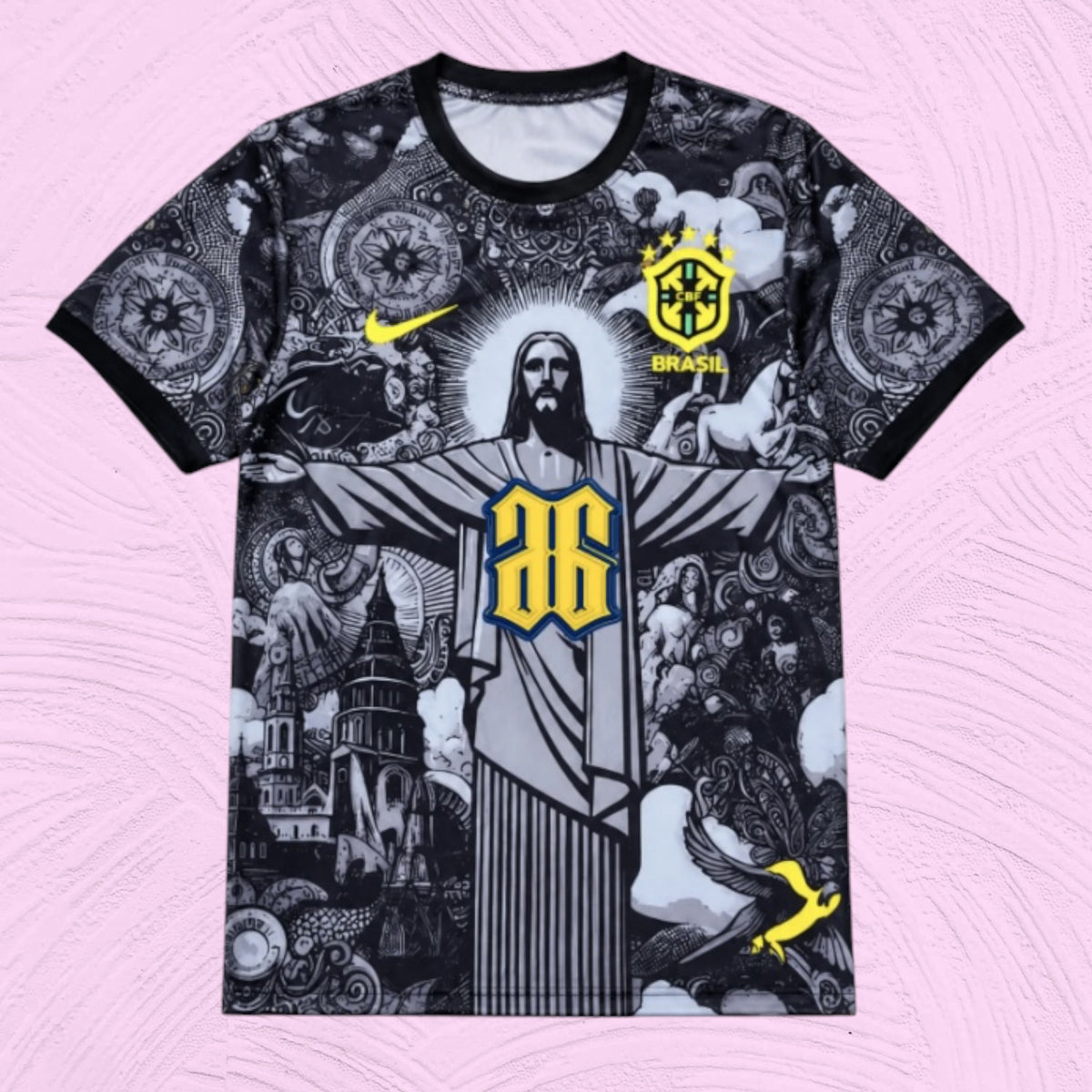 Camiseta Brasil “Cristo Redentor” x Hades 66