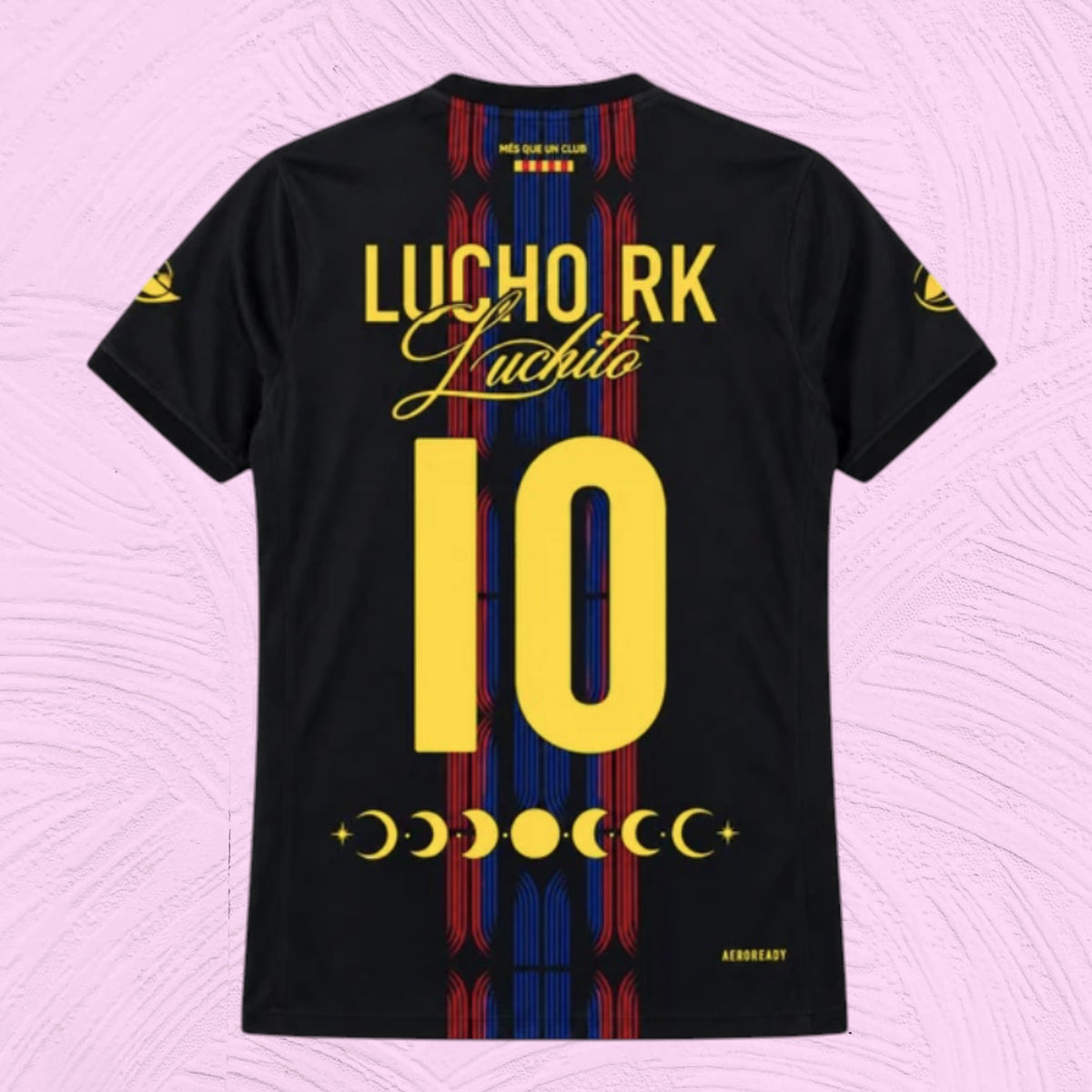 Camiseta FC Barcelona x Lucho RK x Corteiz