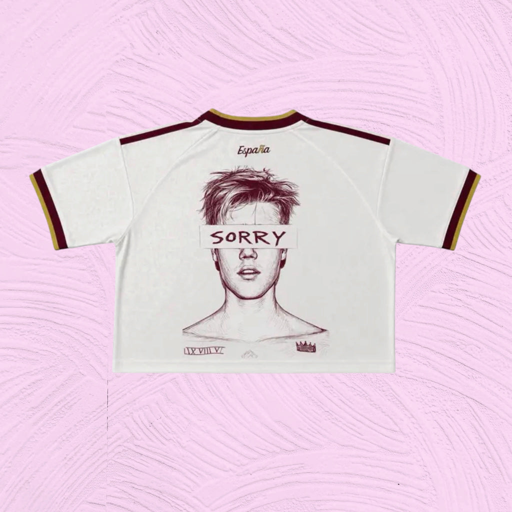 Crop Top España 2 estrellas x Justin Bieber