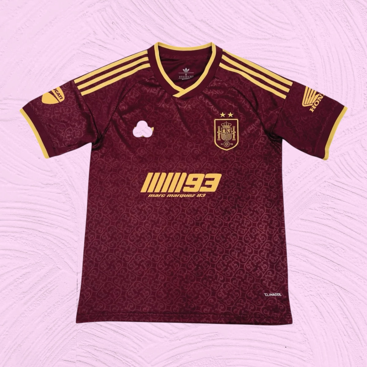 Camiseta España 2 estrellas x Marc Márquez