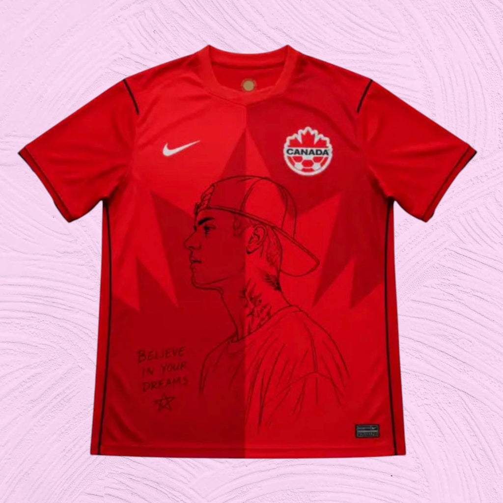Camiseta Canadá x Justin Bieber