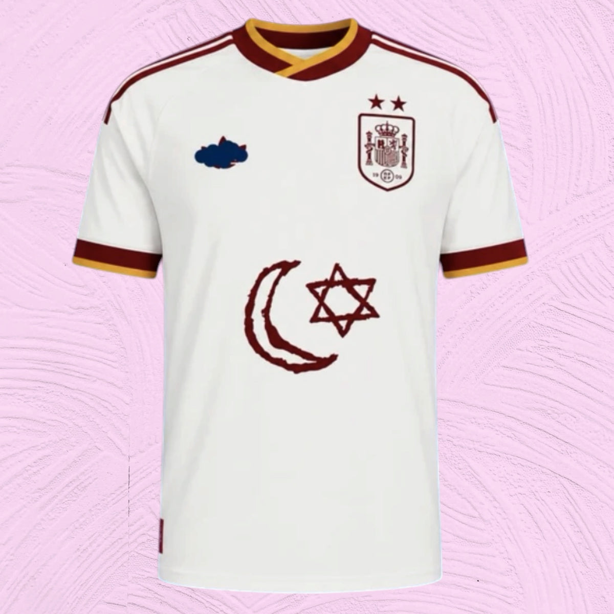 Camiseta España 2 estrellas x Camarón De La Isla