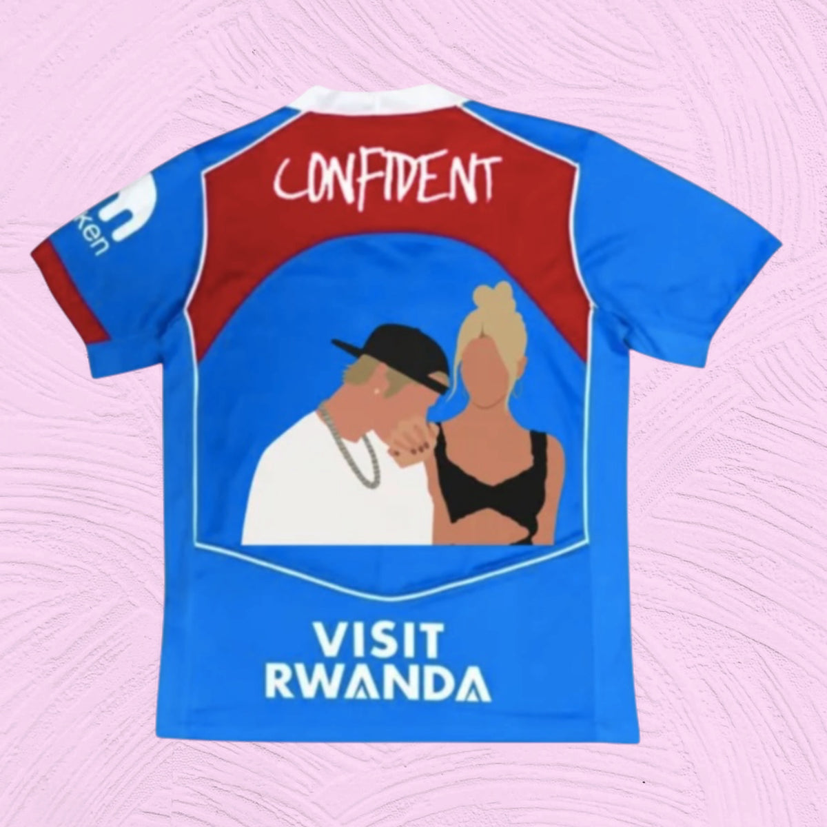 Camiseta Atlético de Madrid x Justin Bieber y Hailey Bieber