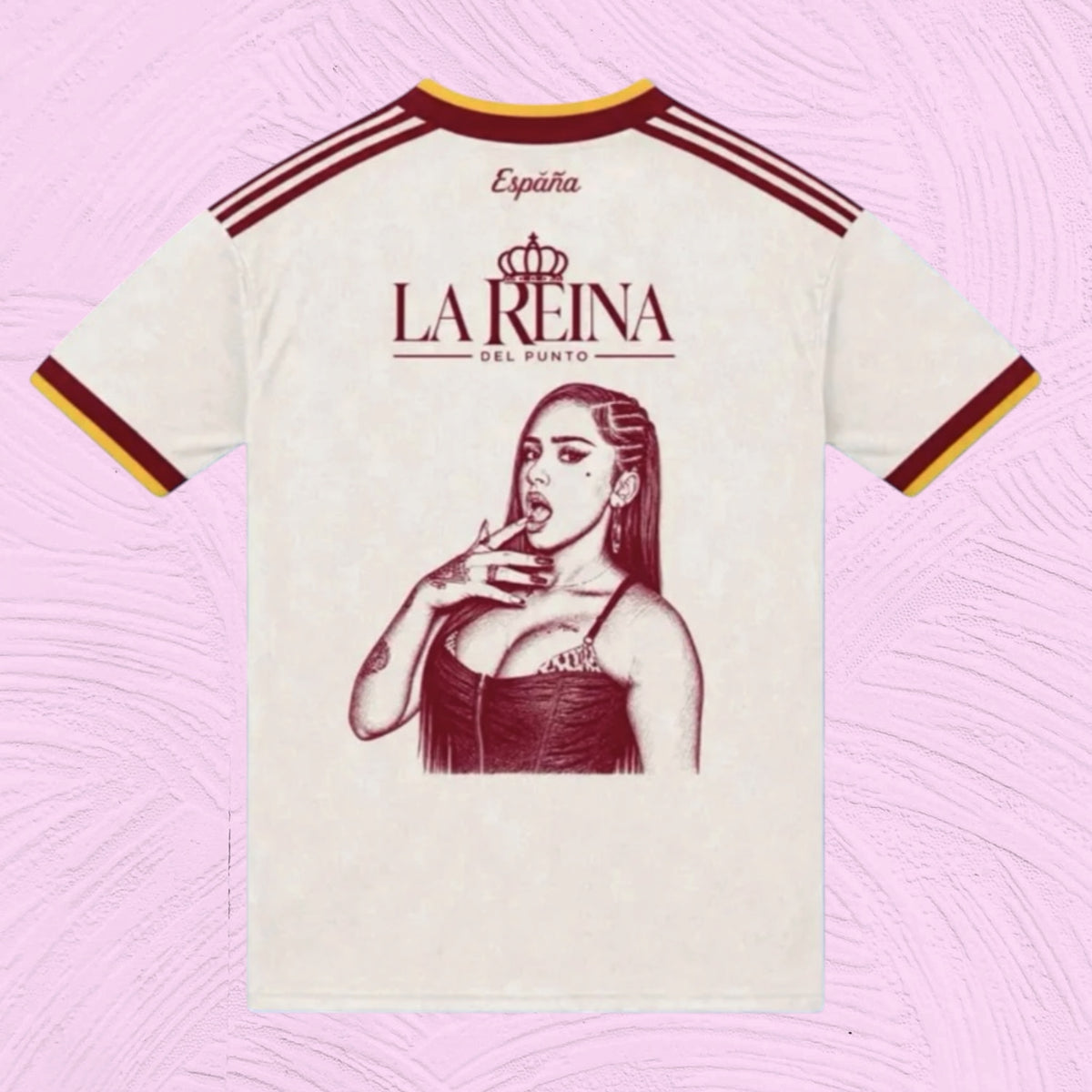 Camiseta España 2 estrellas x Lorna