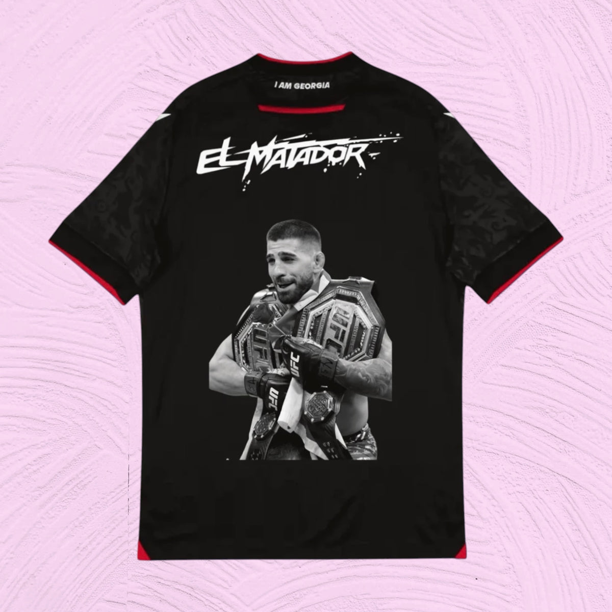 Camiseta Georgia x Ilia Topuria