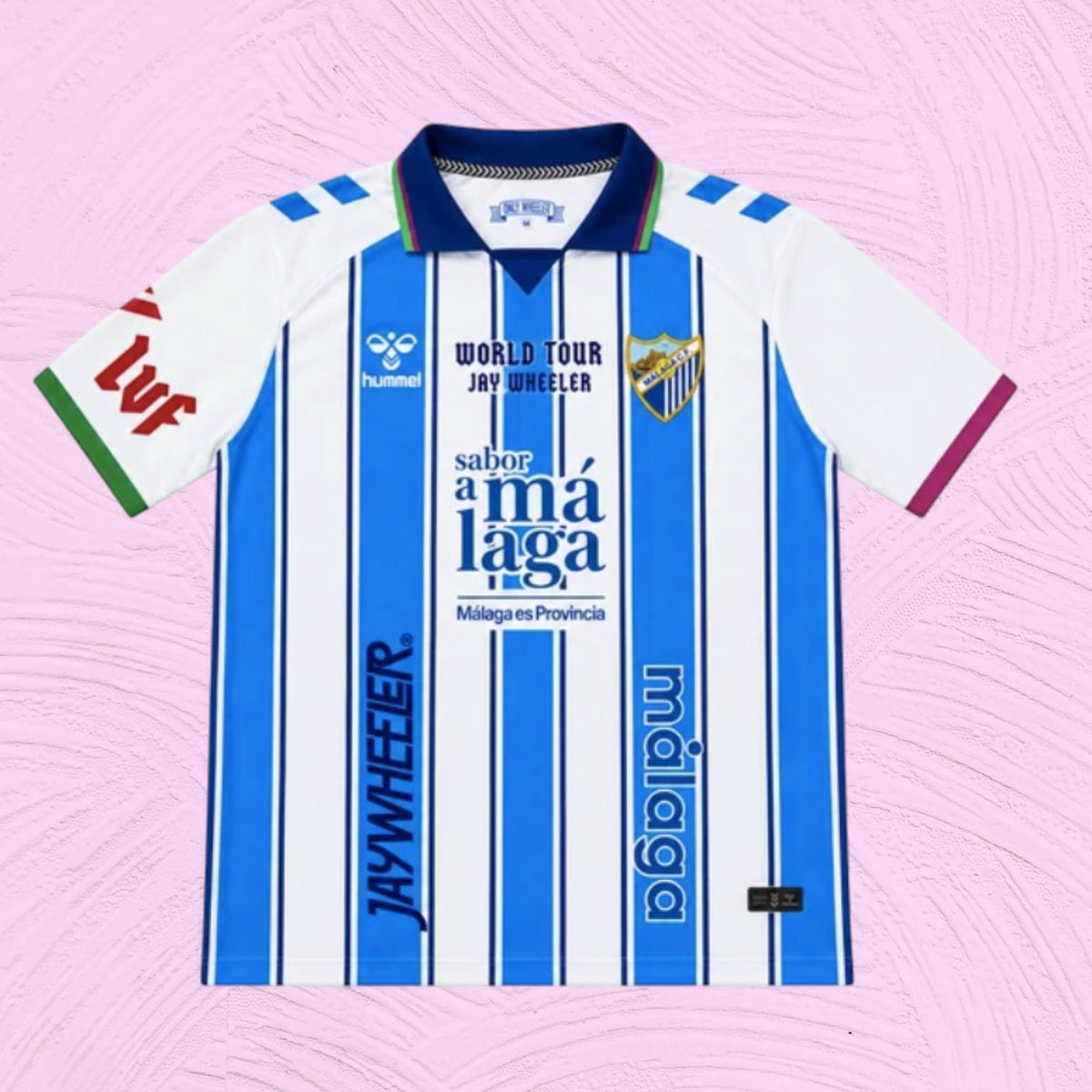 Camiseta Málaga CF x Jay Wheeler