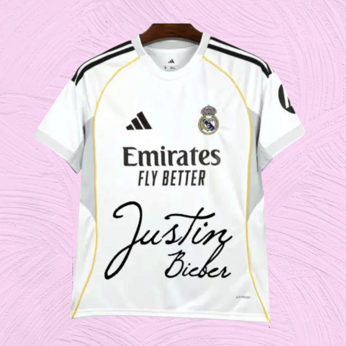 Camiseta Real Madrid x Justin Bieber