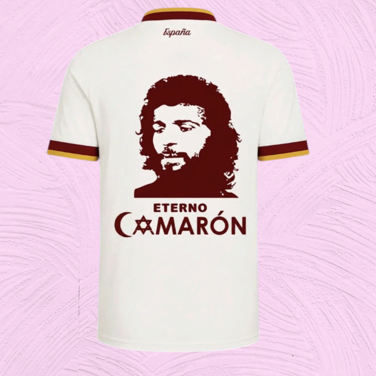 Camiseta España 2 estrellas x Camarón De La Isla