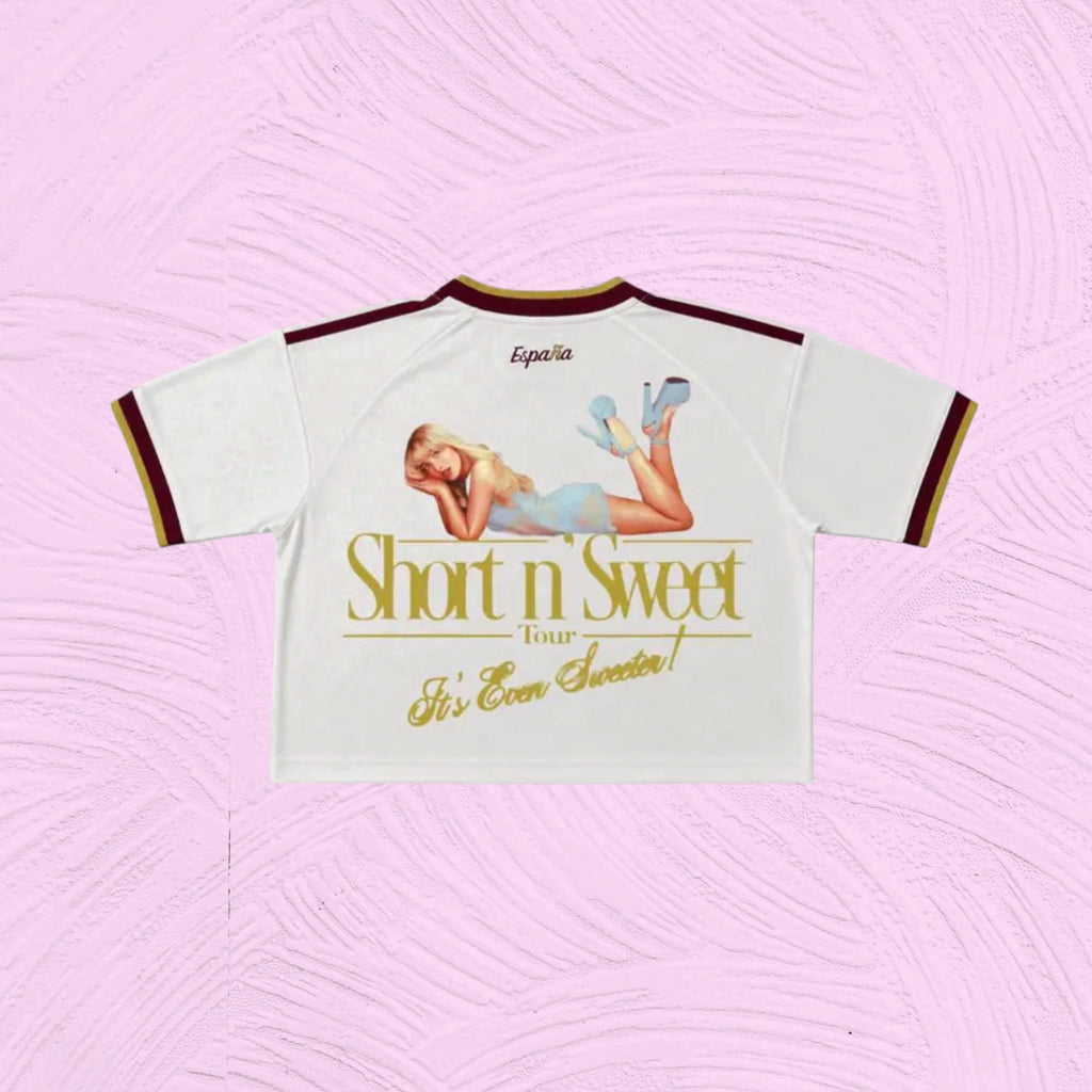 Crop Top España 2 estrellas x Sabrina Carpenter