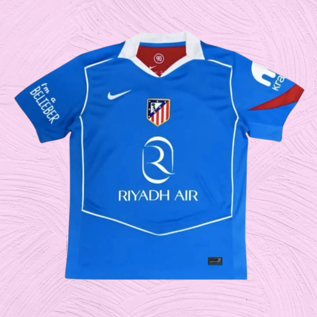Camiseta Atlético de Madrid x Justin Bieber y Hailey Bieber
